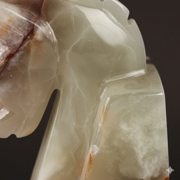 Marble Bookend Horse Head Christmas gift, handmade bookend, premium quality-New - Picture 8 of 16